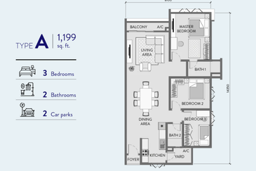 Padang Residences, Kota Semarak