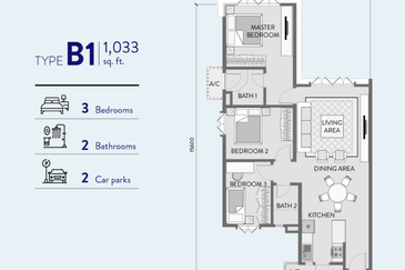 Padang Residences, Kota Semarak