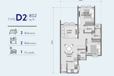 Padang Residences, Kota Semarak