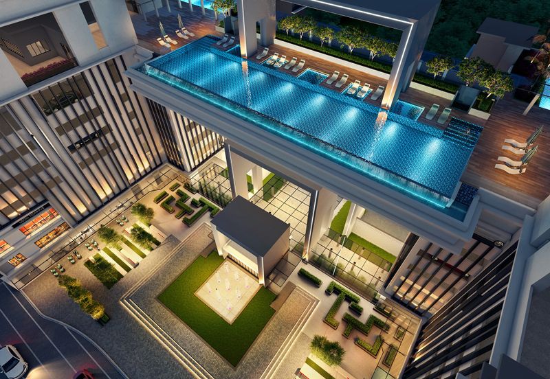 Padang Residences, Kota Semarak