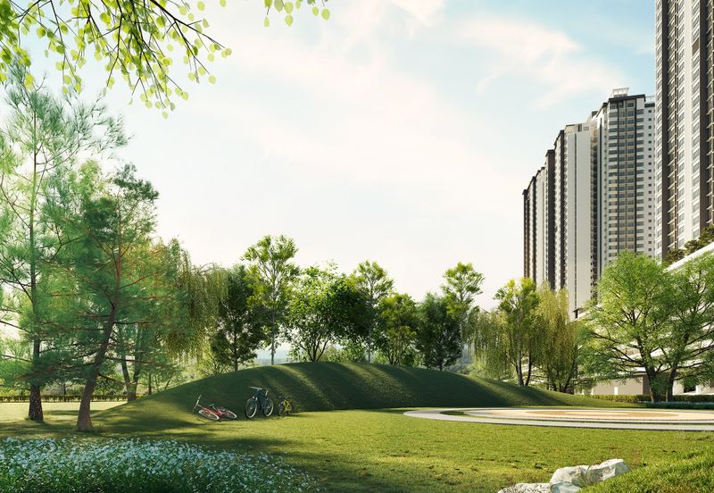 Padang Residences, Kota Semarak