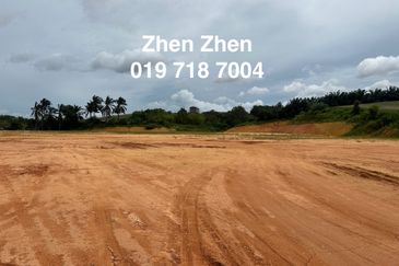 Desa Idaman Seelong Senai Johor Malaysia, Medium Industry Land For Sale Value for Money Flatten Land