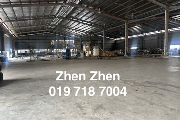 Heavy Industry Detached Factory and Land for Sale in Pasir Gudang, Tanjung Langsat 1,200 Amps