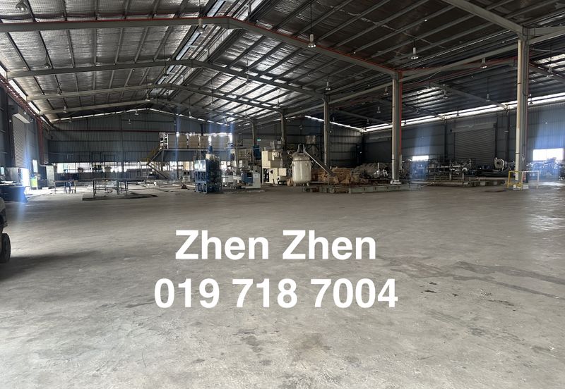 Heavy Industry Detached Factory and Land for Sale in Pasir Gudang, Tanjung Langsat 1,200 Amps