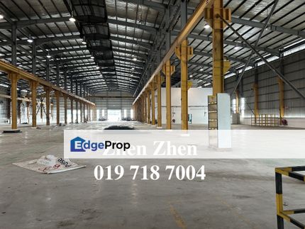 Gelang Patah, Iskandar Puteri, Detached Factory for Rent Come with Overhead Crane, 1,200 Amps, Johor, Nusajaya