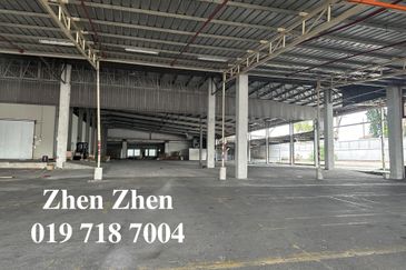 Skudai Main Road Detached Factory For Sale Land area: 5.7 acres Power Supply: 2,000 Amps Freehold