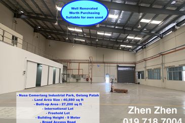 Nusa Cemerlang Industrial Park, Gelang Patah, Iskandar Puteri, Factory for Sale