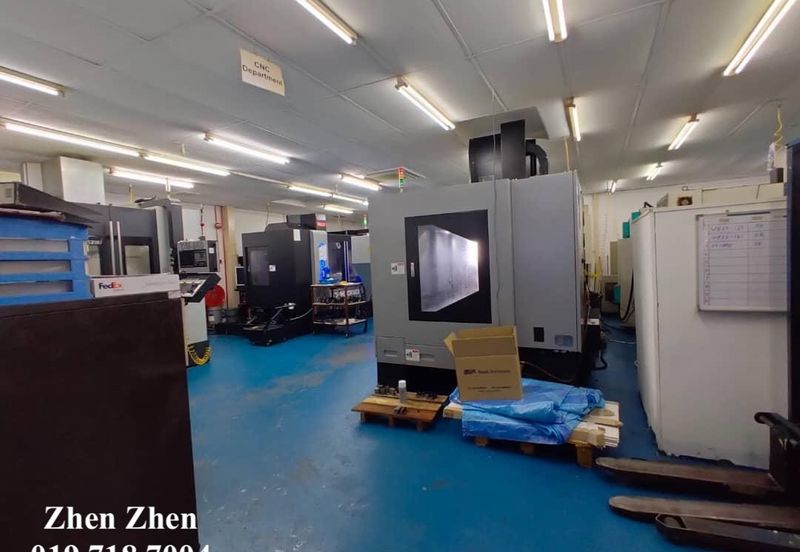 Jalan Cyber, Senai Detached Factory for Sale, Big Power Supply 1200 Amps Medium industry Natural Gas