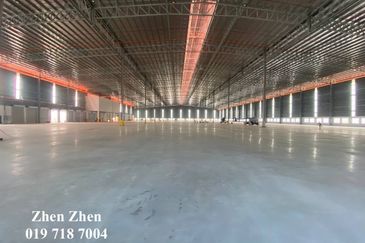 Senai Kulai, Detached Factory for Rent, Land Area 8.2 acres Freehold 1200 Amps, c/w 20 dock leveller