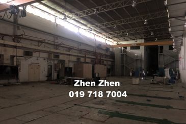 Tampoi, Detached Factory for Sale, Power Supply: 3,000 Amps, Freehold, 5.8 acres