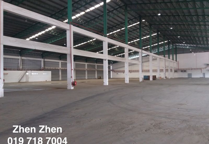 Pasir Gudang, Tanjung Langsat, Heavy Industry Factory for Sale, Power Supply: 2,500 Amps, Ceiling Height: 15m