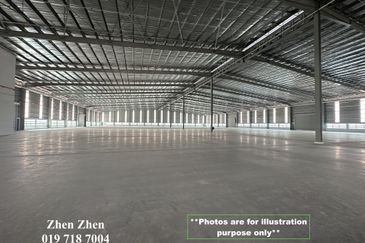 Medium Industry Factory located at Gelang Patah for Rent, Power Supply: 1,000 Amps, Manufacturing, Engineering Work, Data Centre