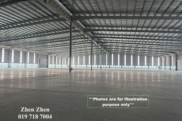 Medium Industry Factory located at Gelang Patah for Rent, Power Supply: 1,000 Amps, Manufacturing, Engineering Work, Data Centre