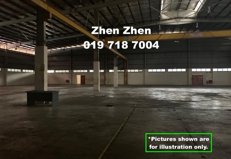 Johor Bahru, Iskandar Puteri, Detached Factory for Rent, Power Supply 1000 Amps, LA 87,000 sq ft