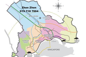Industrial Land for Sale in Kawasan Perindustrian SiLC, Iskandar Puteri, Johor Bahru, Malaysia