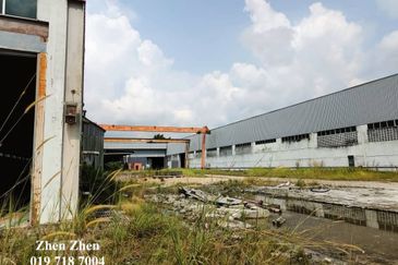 Iskandar Puteri, Gelang Patah, Johor, Malaysia, Detached Factory for Rent, Big Power Supply, c/w Overhead Cranes