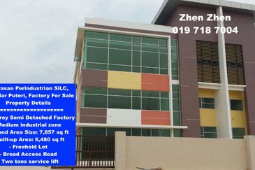 Kawasan Perindustrian Silc, Iskandar Puteri, Semi-D Factory for Sale, Medium Industry