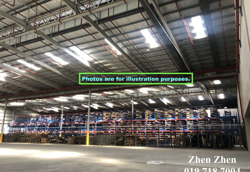 Plentong, Detached Factory For Sale, Freehold, Big Size Factory, Strategic Location