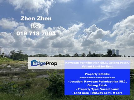 Kawasan Perindustrian Silc, Gelang Patah, Vacant Land for Rent, Johor, 
