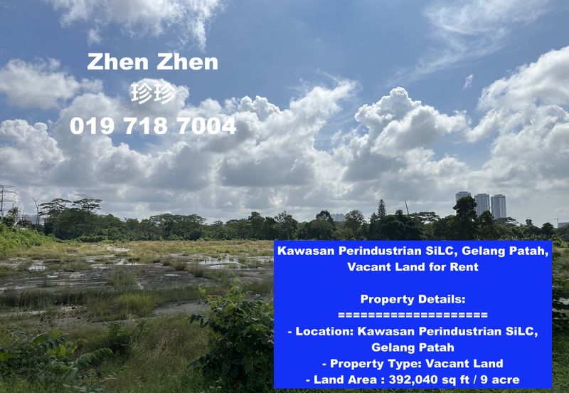 Kawasan Perindustrian Silc, Gelang Patah, Vacant Land for Rent