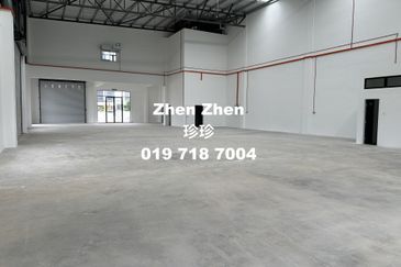 Eco Business Park 2, Senai, Semi Detached Factory for Rent, Ready Unit, Gated and Guarded