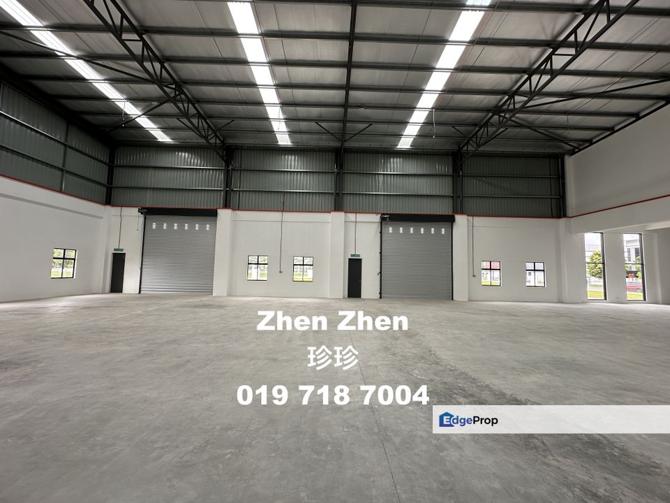 Eco Business Park 2, Senai, Semi Detached Factory for Rent, Ready Unit, Gated and Guarded, Johor, Senai