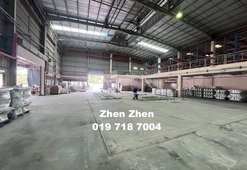 Kawasan Perindustrian Pasir Gudang Detached Factory for Rent, Good condition, Power Supply: 800 Amps