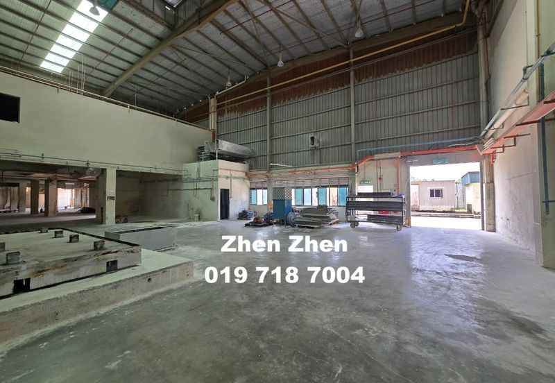 Kawasan Perindustrian Pasir Gudang Detached Factory for Rent, Good condition, Power Supply: 800 Amps