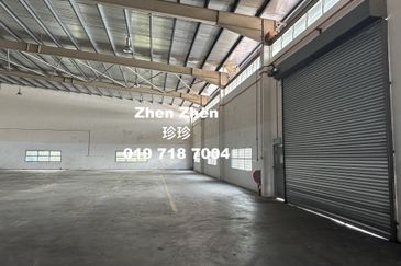 Kempas, Semi Detached Factory for Rent, Strategic Location, Storage and Manufacturing