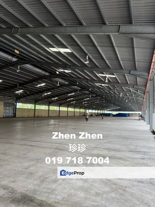 Detached Factory for Rent, Kulai, Available Now, Land area 5 acres, c/w 8 loading bays, Johor, Kulai