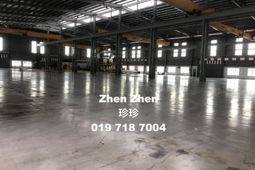 Setia Business Park 1, Gelang Patah, Detached Factory for Sale, C/w Overhead Cranes, 2,000 Amps