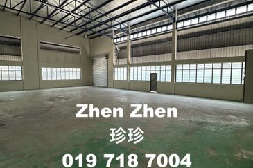 Kempas, Semi Detached Factory for Rent