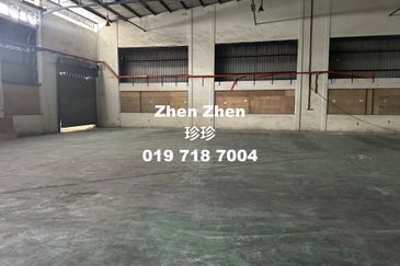 Kempas, Semi Detached Factory for Rent