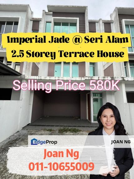 Imperial Jade  Resident For Sale / Seri Alam / 2.5 Storey Terrace House, Johor, Masai