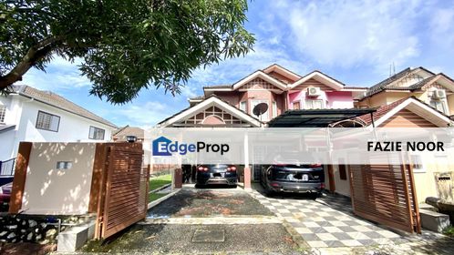 End Lot Double Storey Jalan Akuamarin Seksyen 7 Shah Alam, Selangor, Shah Alam