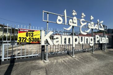 Prime Land for Sale in Kampung Puah Ulu Gombak Setapak Kuala Lumpur