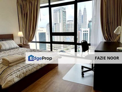 Fully Furnished Anggun Residences - Unblocked View of KLCC & KL Tower, Kuala Lumpur, KL City