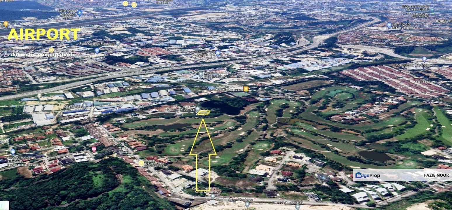 Lake Side Residential Bungalow Land @ Monterez Golf & Country Club For Sale, Selangor, Shah Alam