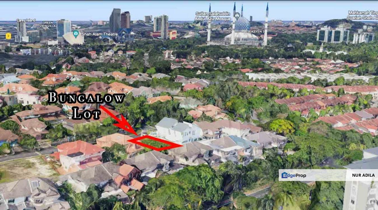 BELOW MW RM150,000 Bungalow Lot Seksyen 9, City Centre Shah Alam, Selangor, Shah Alam