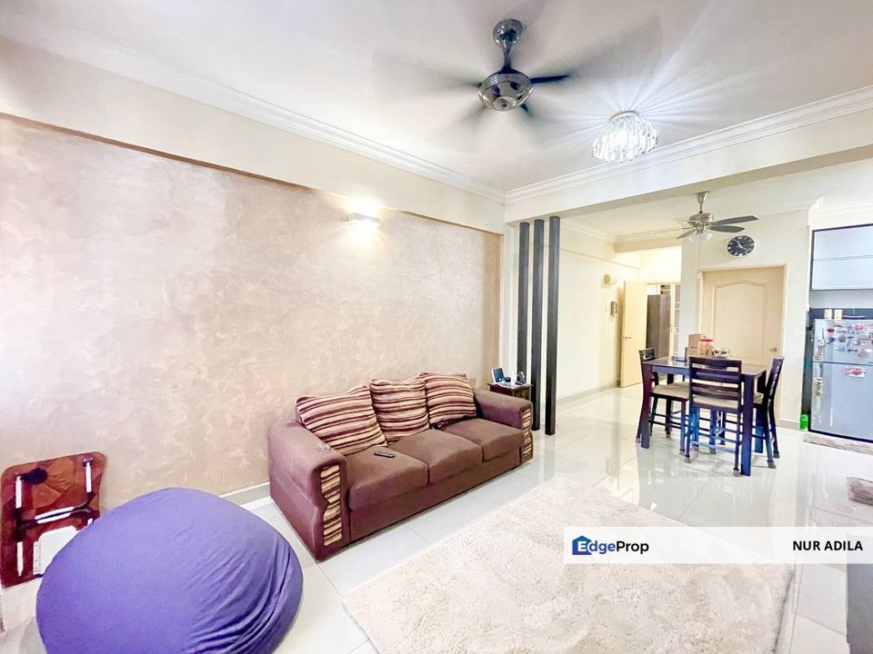 Fully Furnished, Full Loan Pangsapuri Melor Seksyen 5 @ Bandar Baru Bangi, Selangor, Bangi