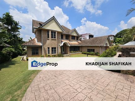 Double Storey Bungalow Country Heights, Jalan Pelangi Pagi, Kajang 17,500 SQFT LAND WITH BEAUTIFUL ENGLISH DESIGN., Selangor, Country Heights