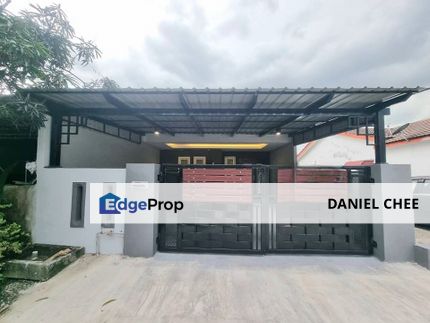 Klebang Full Renovated Single Storey End Lot House For Sale, Perak, Ipoh