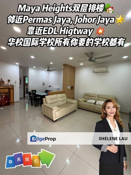 Maya Heights Double Storey Terrace For SALE, Johor, Masai