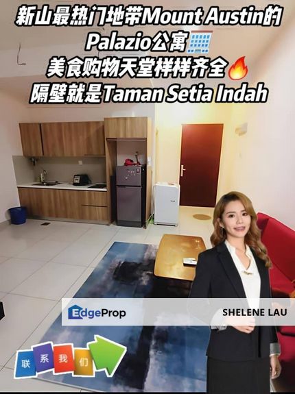 Mount Austin Palazio Apartment For SALE, Johor, Johor Bahru
