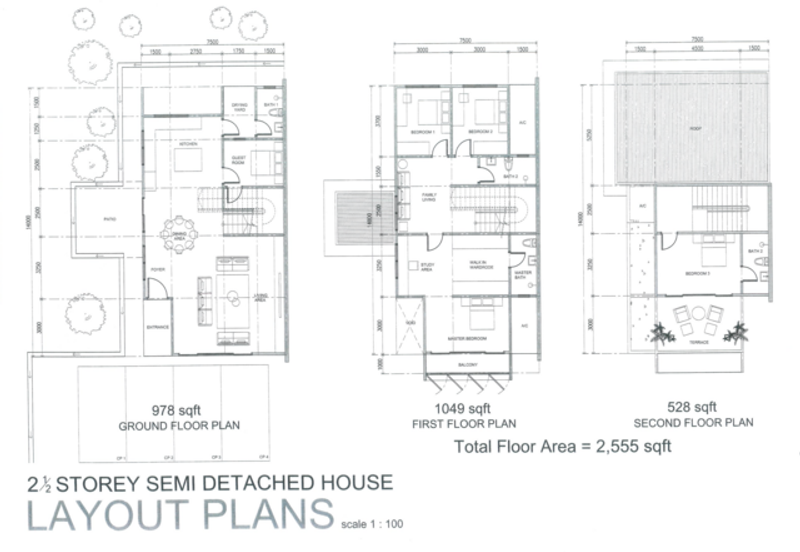 2.5 Storey Semi-Detached at Sunrise Villa Tabuan Park open for booking