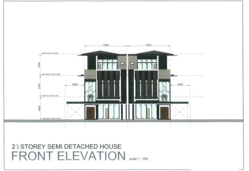 2.5 Storey Semi-Detached at Sunrise Villa Tabuan Park open for booking
