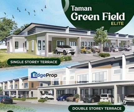 Double Storey Terrace Corner at Taman Green Field Elite, Siburan (17th Mile) – For Sale, Sarawak, 