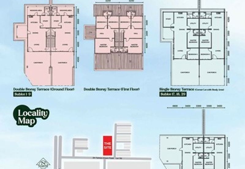 Double Storey Terrace at Taman Green Field Elite, Siburan (17th Mile) – For Sale