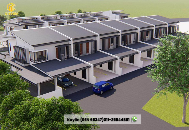 Large unit of Double Storey Corner Houses at Oakland Garden, Stephen Yong open for booking