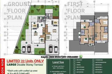 Large unit of Double Storey Corner Houses at Oakland Garden, Stephen Yong open for booking